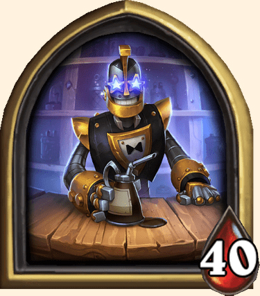 Portrait Barmanotron Hearthstone