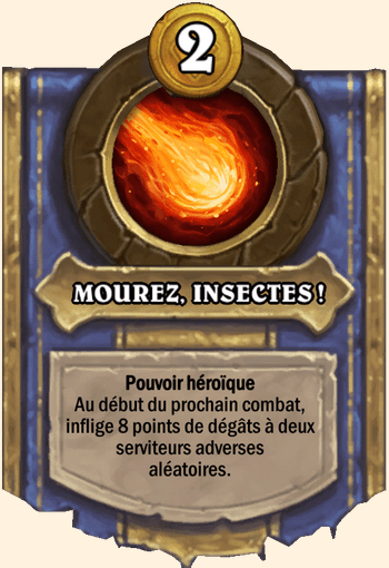 Ragnaros pouvoir héroïque Hearthstone