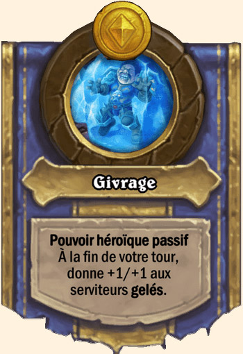 Sindragosa pouvoir héroïque Hearthstone