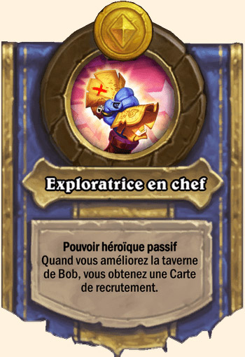 Élise Cherchétoile pouvoir héroïque Hearthstone