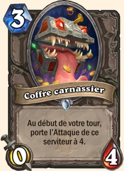 Coffre plein de dents carte Hearhstone