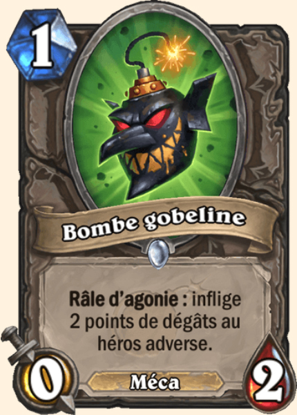 Carte Hearthstone Bombe gobeline (Armageboum)
