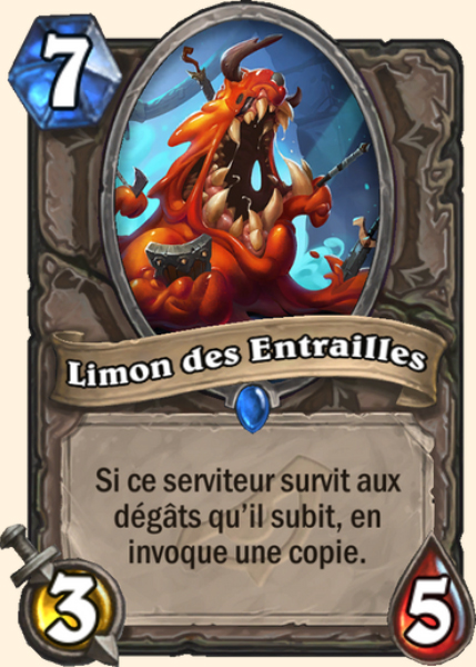 Limon des Entrailles carte Hearhstone