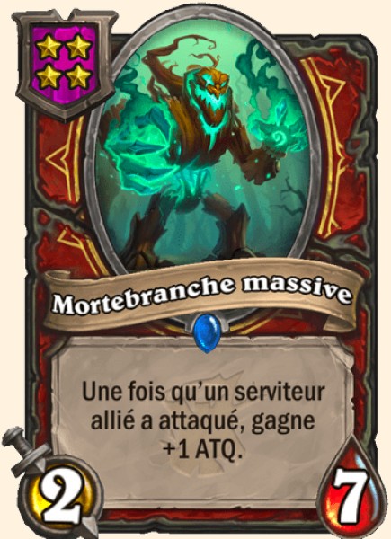 Mortebranche massive carte Hearhstone