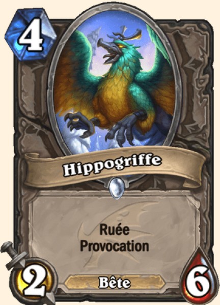Hippogriffe carte Hearthstone