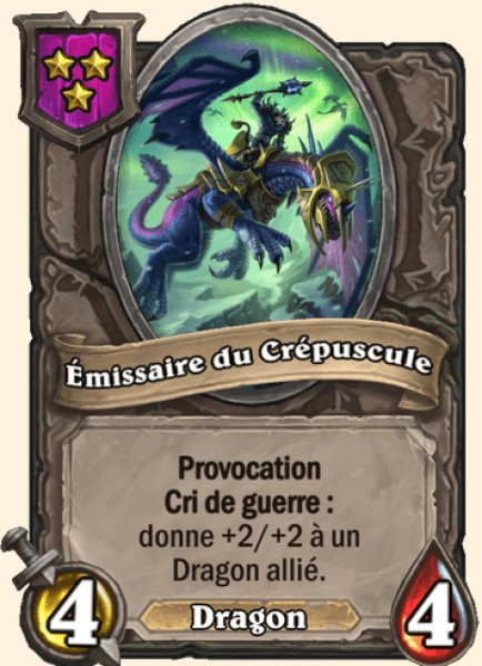 Emissaire du Crepuscule carte Hearhstone