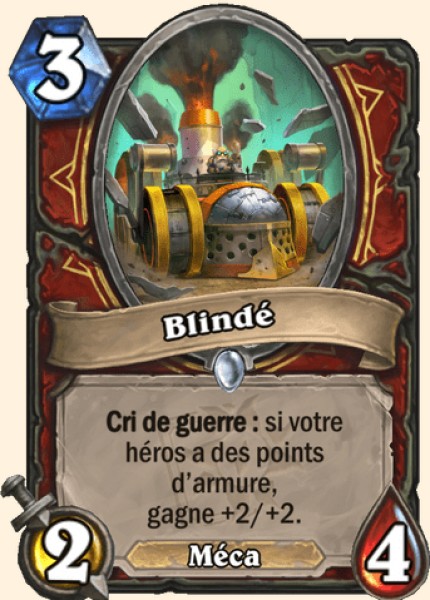 Blinde carte Hearhstone