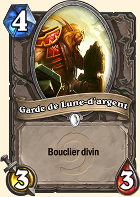 Garde de Lune-d'argent carte Hearhstone