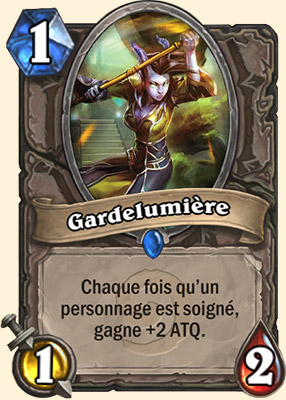 Gardelumiere carte Hearhstone