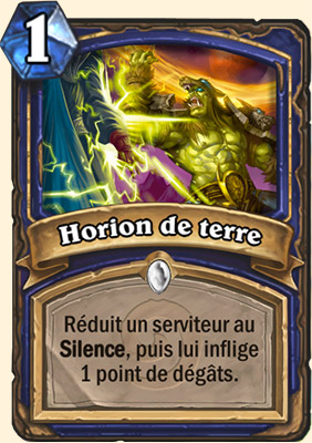 Horion de terre carte Hearhstone