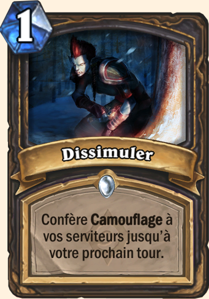 Dissimuler carte Hearhstone