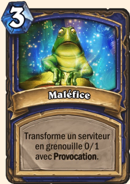 Malefice carte Hearhstone