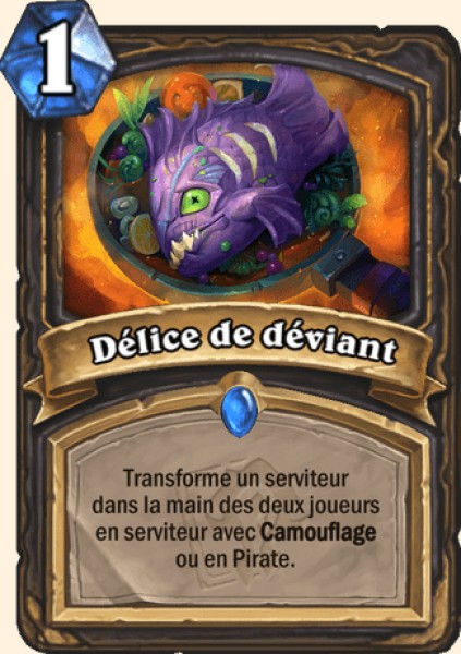 Delice de deviant carte Hearhstone