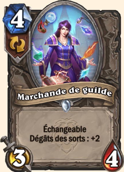 Marchande de guilde carte Hearhstone