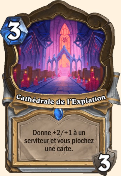 Cathedrale de l'Expiation carte Hearhstone