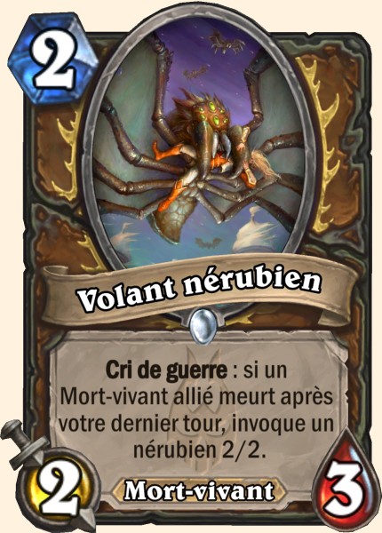 Volant nerubien carte Hearhstone