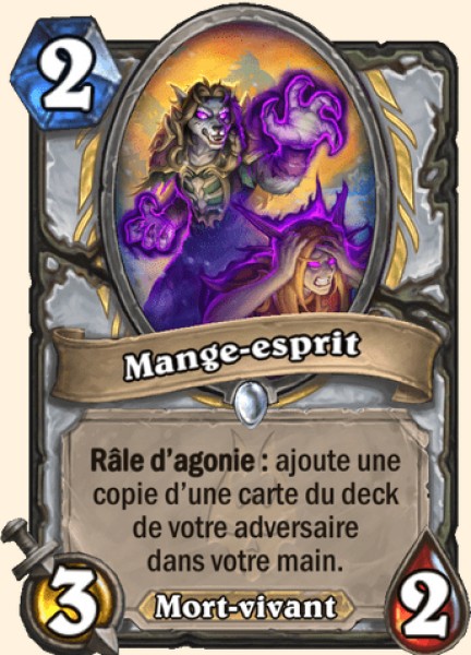 Mange-esprit carte Hearhstone