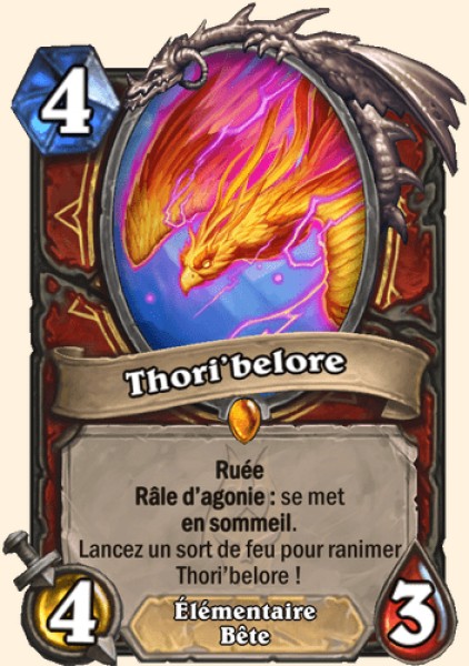 Thori'belore carte Hearhstone