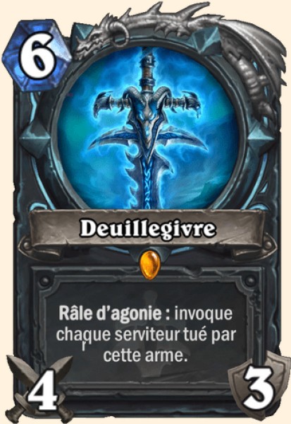 Deuillegivre carte Hearhstone