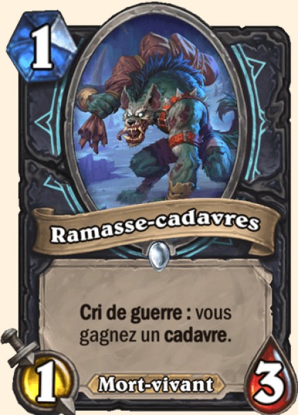 Ramasse-cadavres carte Hearhstone