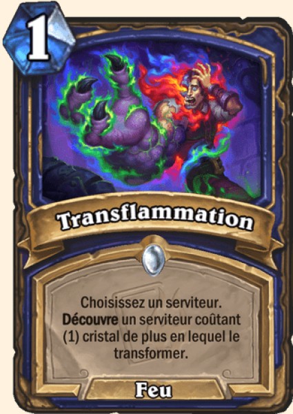 Transflammation carte Hearhstone