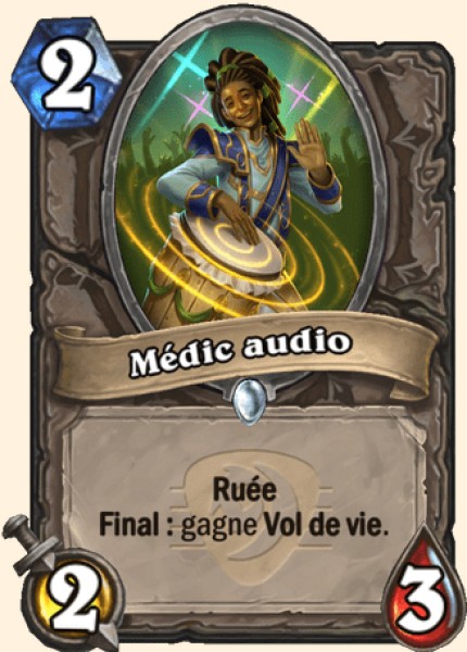 Medic audio carte Hearhstone