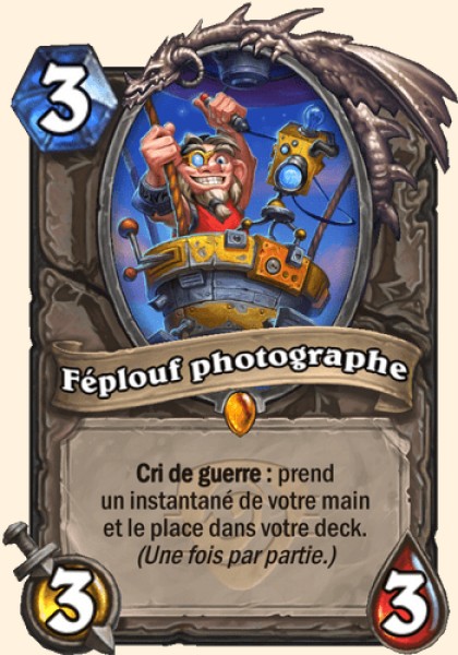 Féplouf photographe carte Hearthstone