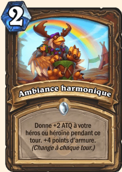 Ambiance harmonique carte Hearhstone