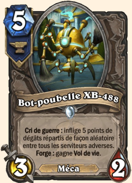 Bot-poubelle XB-488 carte Hearhstone