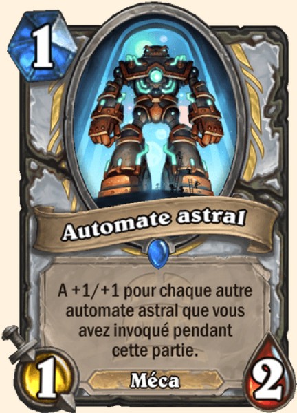 Automate astral carte Hearhstone