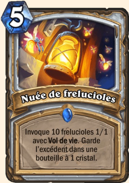 Nuee de frelucioles carte Hearhstone