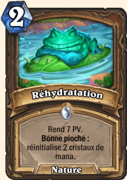 Rehydrater carte Hearhstone