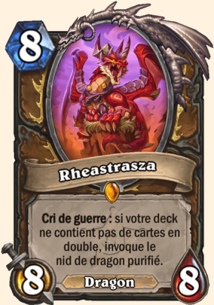 Rheastrasza carte Hearhstone