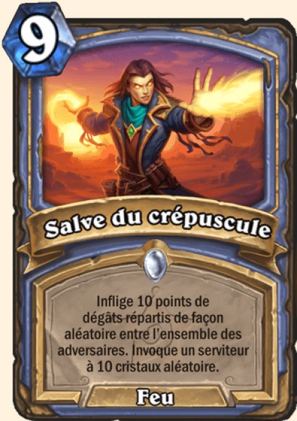 Salve du crepuscule carte Hearhstone