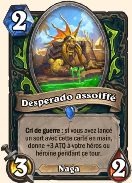 Parched Desperado carte Hearhstone