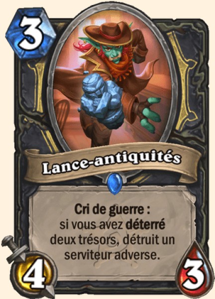 Lance-antiquites carte Hearhstone