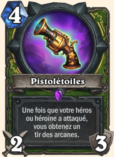 Pistoletoiles carte Hearhstone