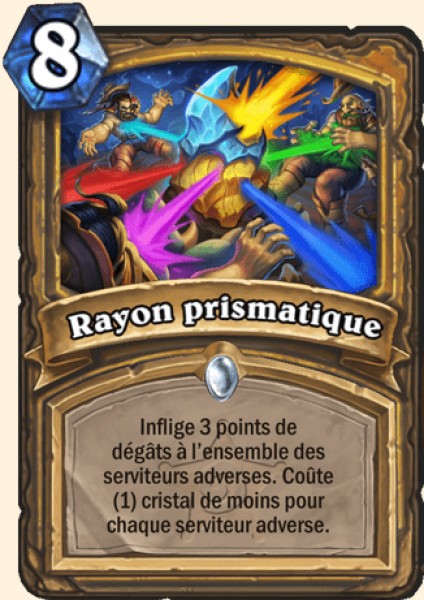 Faisceau prismatique carte Hearhstone