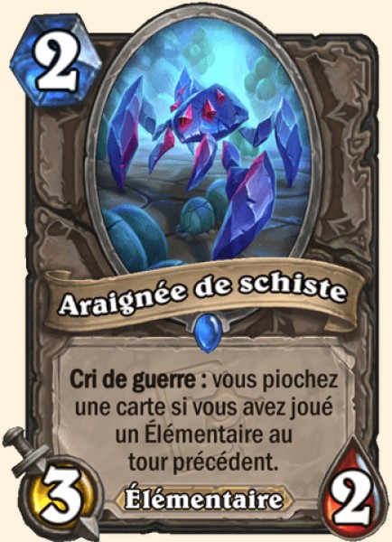 Araignee de schiste carte Hearhstone