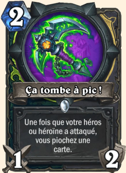 Pioche rapide carte Hearhstone