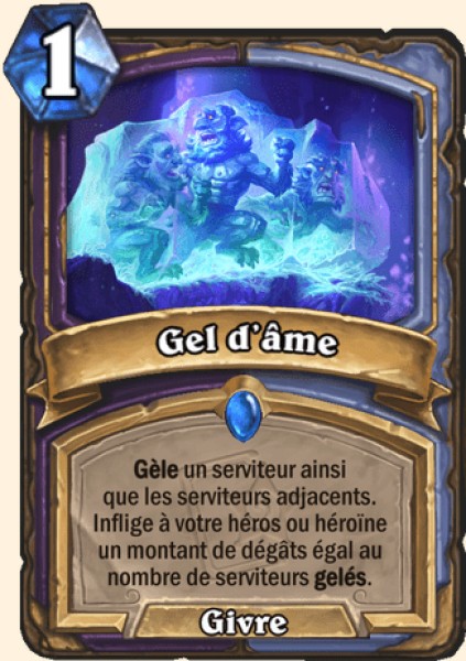 Gel d'ame carte Hearhstone