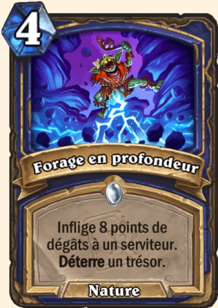 Forage en profondeur carte Hearhstone