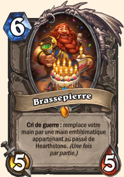 Brassepierre carte Hearhstone