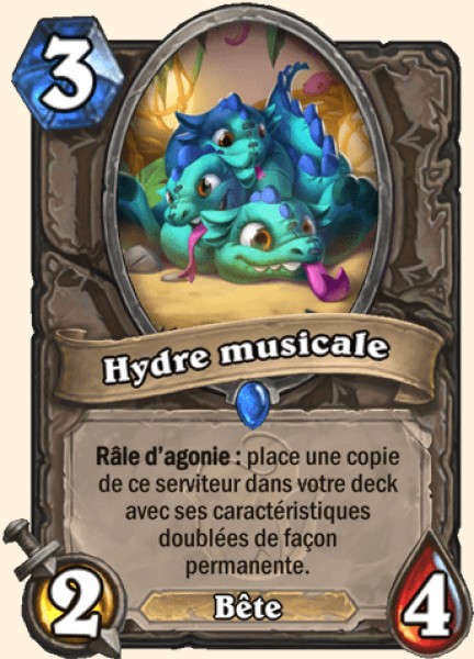 Hydre musicale carte Hearhstone