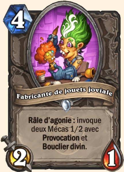 Giggling Toymaker carte Hearhstone