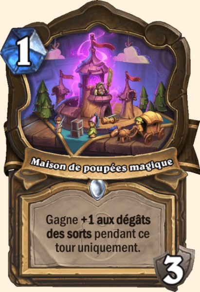 Maison de poupees magique carte Hearhstone