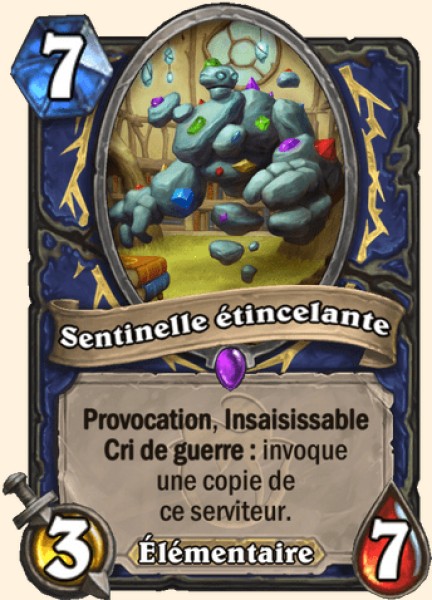 Shining Sentinel carte Hearhstone