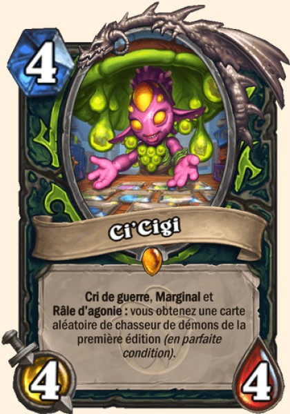 Ci'Cigi carte Hearhstone