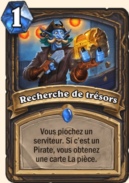 Dig for Treasure carte Hearhstone