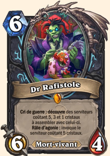 Dr. Stitchnensew carte Hearhstone